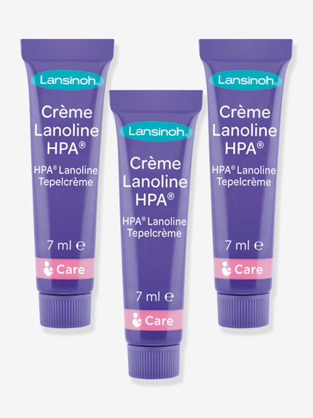 Crème d’allaitement HPA Lanoline LANSINOH, 3 tubes de 7 ml blanc 2 - vertbaudet enfant 