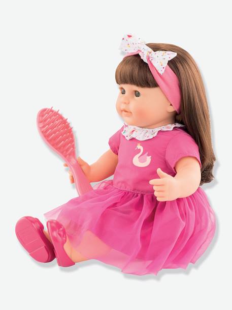 Grande poupée Alice + brosse COROLLE rose+rose bonbon 4 - vertbaudet enfant 