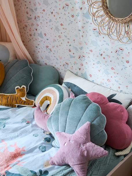 Papier peint intissé LILIPINSO - Dreamy Sealife multicolore 5 - vertbaudet enfant 