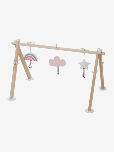 Portique en bois FSC® Hanoï+rose 9 - vertbaudet enfant 