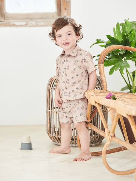 Bébé-Ensemble-Ensemble chemise et short bébé