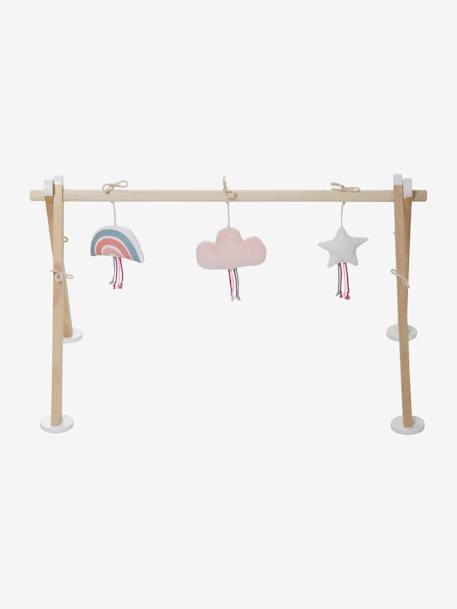 Portique en bois FSC® Hanoï+rose 10 - vertbaudet enfant 