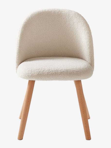 Chaise fausse fourrure enfant cannelle+ivoire+kaki 7 - vertbaudet enfant 