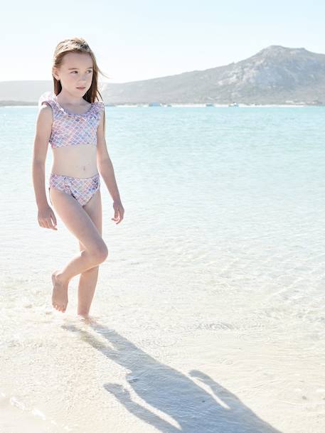 Maillot de bain 2 pièces sirène fille  - vertbaudet enfant