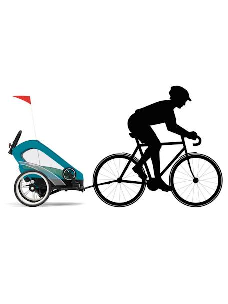 Poussette Zeno bike One Box CYBEX turquoise 5 - vertbaudet enfant 