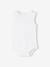 Lot de 5 bodies débardeur bébé en interlock BASICS lot blanc 2 - vertbaudet enfant 