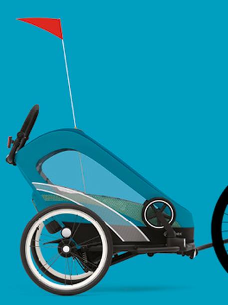 Poussette Zeno bike One Box CYBEX turquoise 4 - vertbaudet enfant 