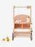 Chariot de marche poussette en bois FSC® rose+vert 13 - vertbaudet enfant 