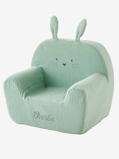 Idées cadeaux bébés et enfants-Chambre et rangement-Chambre-Fauteuil en mousse personnalisable Lapin