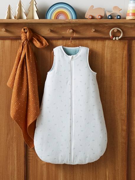 Gigoteuse ouverture centrale Dreamy en coton bio* personnalisable caramel+écru 7 - vertbaudet enfant 