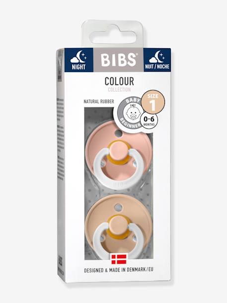 Lot de 2 sucettes-tétines BIBS Colour, taille 1 de 0 à 6 mois Black & white+Blush & dark oak+Blush & Vanilla+Deep space & Petrol blue+Iron & baby blue+Night Blush & vanilla glow+Night Sage & cloud glow+Sage & hunter green+Woodchuck & blush 9 - vertbaudet enfant 