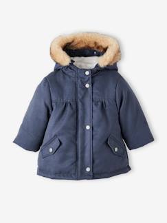 Bébé-Manteau, combipilote, nid d'ange-Manteau-Parka 3 en 1 bébé fille