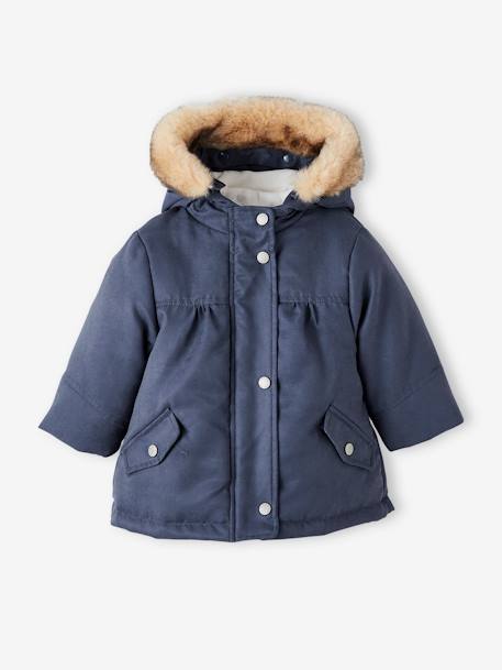 Parka 3 en 1 bébé fille  - vertbaudet enfant