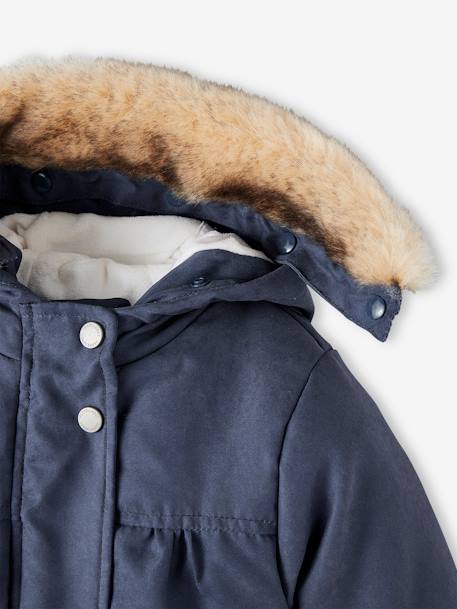 Parka 3 en 1 bébé fille marine+rose pâle 7 - vertbaudet enfant 