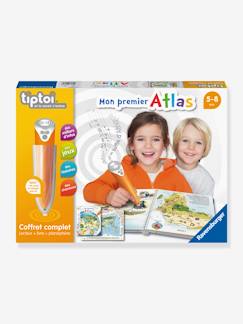 Jouet-Jeux éducatifs-Tiptoi® - Coffret lecteur interactif + Livre Atlas - RAVENSBURGER