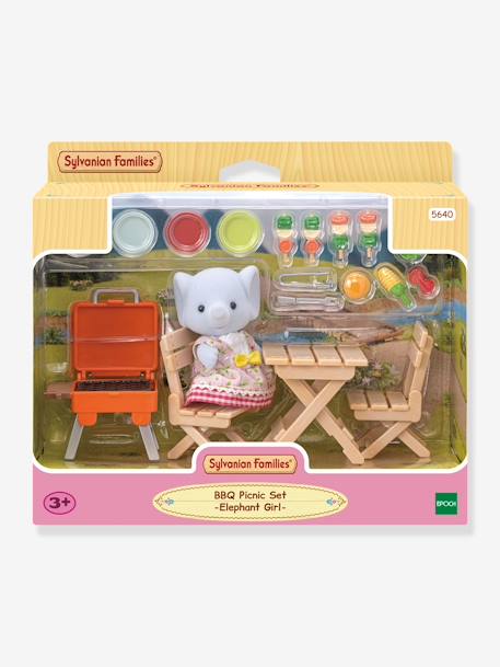 La Fille Eléphant et son set de pique-nique - SYLVANIAN FAMILIES blanc 2 - vertbaudet enfant 