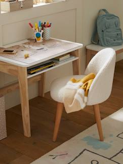 Chambre et rangement-Chambre-Chaise, tabouret, fauteuil-Chaise maternelle-Chaise fausse fourrure maternelle