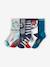 Lot de 5 paires de chaussettes 'monstres' garçon lot vert 1 - vertbaudet enfant 