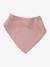 Lot de 3 bavoirs bandanas en gaze de coton / éponge rose grenier 4 - vertbaudet enfant 