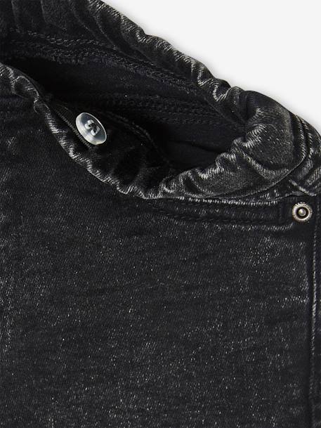 Jean balloon facile à enfiler coupe loose garçon denim black 3 - vertbaudet enfant 