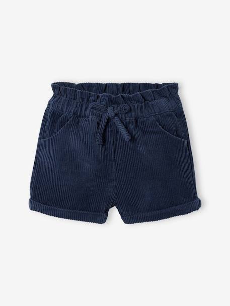 Short en velours côtelé bébé fille  - vertbaudet enfant