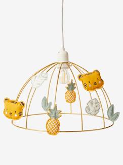hanoi kids-Linge de maison et décoration-Décoration-Abat-jour pour suspension cage dorée HANOÏ