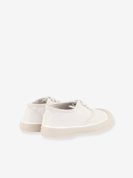 Tennis à lacets coton enfant BENSIMON® beige+blanc+bleu jean+kaki+marine 6 - vertbaudet enfant 