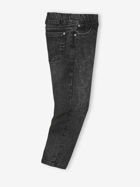 Jean balloon facile à enfiler coupe loose garçon denim black 4 - vertbaudet enfant 