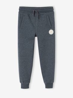 Pantalon jogging Basics garçon en molleton  - vertbaudet enfant