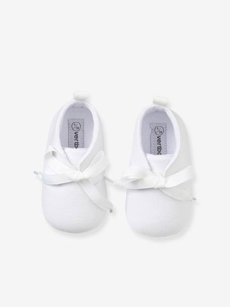 Chaussons souples bébé mixte blanc 2 - vertbaudet enfant 