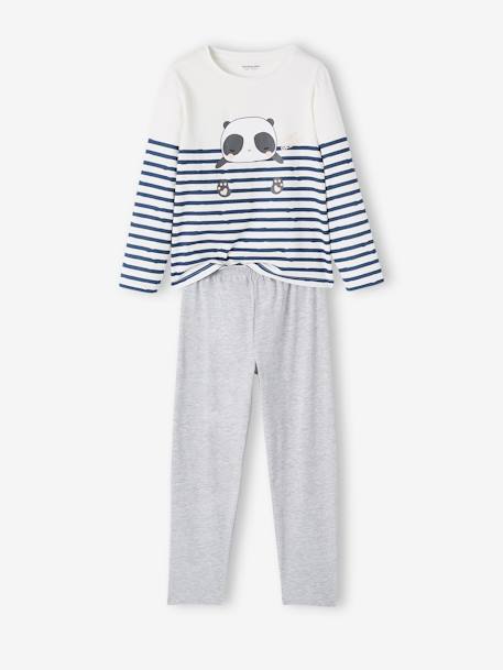 Lot de 2 pyjamas panda fille ivoire 2 - vertbaudet enfant 