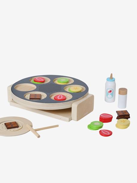 Set crêpes party en bois FSC® gris 4 - vertbaudet enfant 