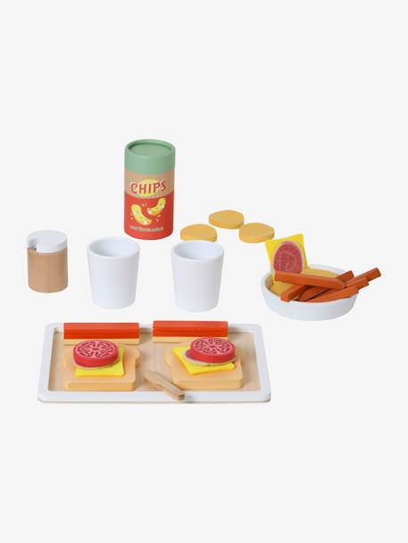 Set apéritif en bois FSC® beige 2 - vertbaudet enfant 