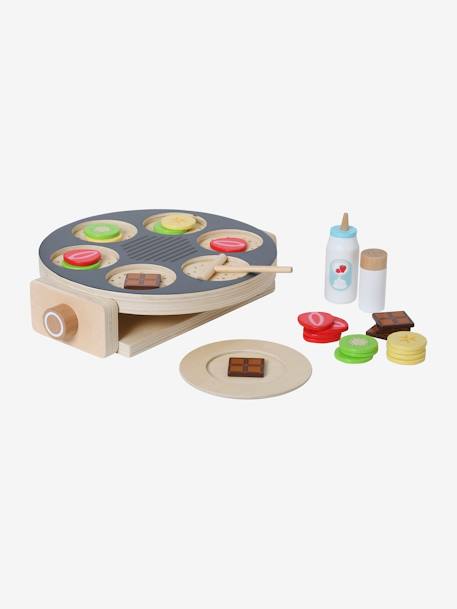 Set crêpes party en bois FSC® gris 2 - vertbaudet enfant 