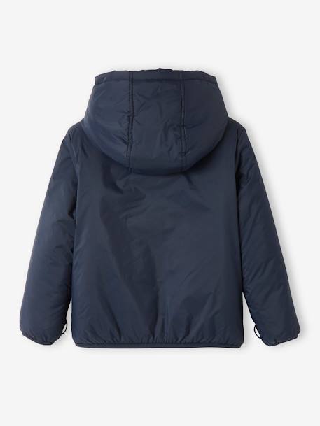 Parka 3 en 1 garçon avec blouson amovible bleu électrique+kaki+Marine grisé+noix de pécan 18 - vertbaudet enfant 