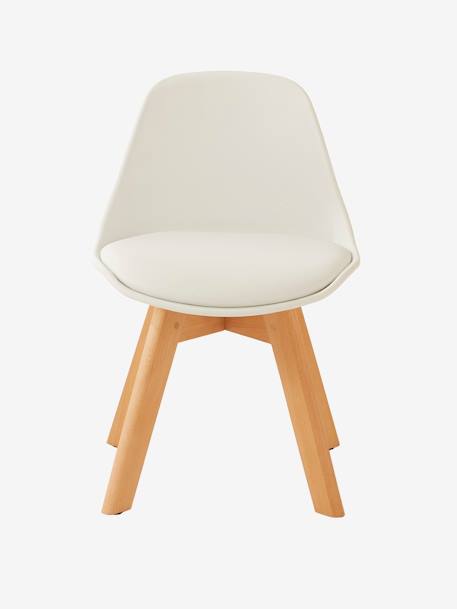 Chaise maternelle Scandinave blanc 2 - vertbaudet enfant 