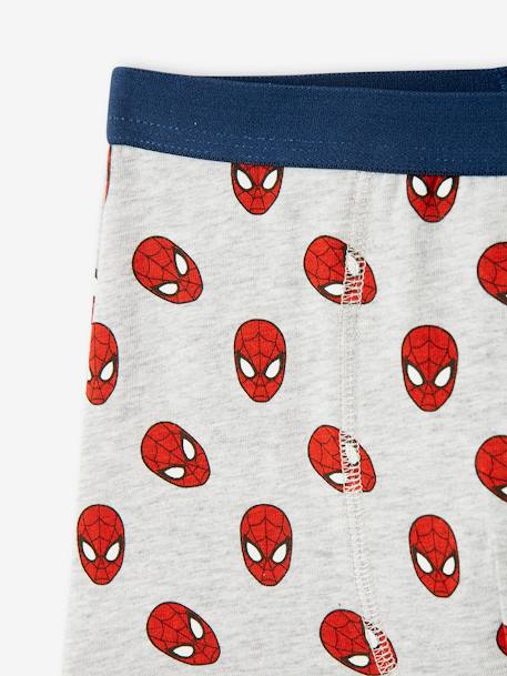 Lot de 3 boxers Marvel® Spiderman Bleu marine, gris chiné 7 - vertbaudet enfant 