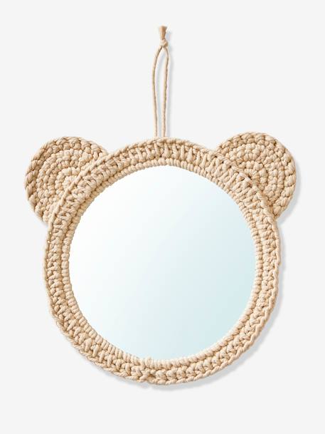 Miroir ourson tricot BEIGE 1 - vertbaudet enfant 