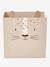 Corbeille en carton pliable Tigre beige 1 - vertbaudet enfant 