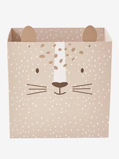 Corbeille en carton pliable Tigre  - vertbaudet enfant