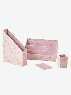 Set rangement bureau Arc-en-ciel  - vertbaudet enfant