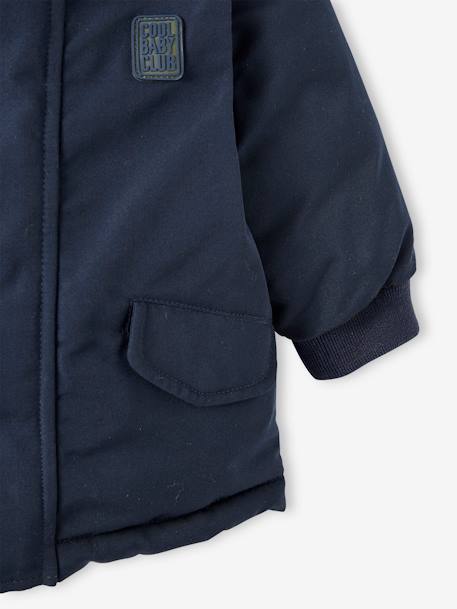 Parka réversible bébé avec capuche encre 7 - vertbaudet enfant 