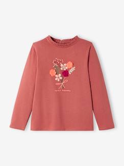 -T-shirt motif fantaisie en relief fille