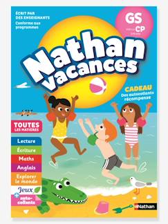 Idées cadeaux bébés et enfants-Cahier de Vacances 2022 de la GS vers le CP - Maternelle 5/6 ans - NATHAN