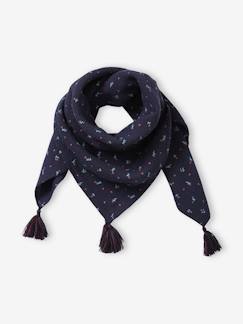 -Foulard imprimé fleuri fille