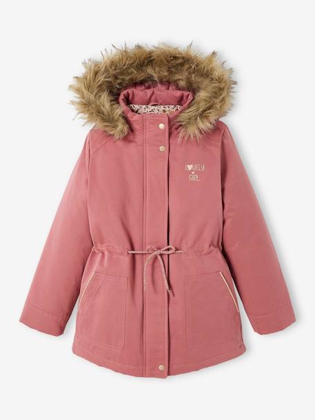 Fille-Manteau, veste-Manteau, parka, blouson-Parka 3 en 1 hiver fille