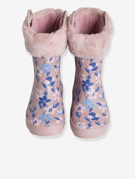 Bottes de pluie imprimées fille collection maternelle rose fleuris 5 - vertbaudet enfant 