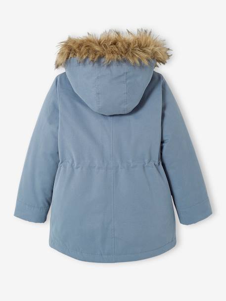 Parka 3 en 1 hiver fille Bleu+marine+PURPLE DARK 6 - vertbaudet enfant 