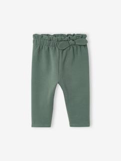 Pantalon en molleton bébé taille élastiquée BASICS  - vertbaudet enfant