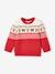 Pull de Noël bébé capsule famille motifs famille rouge 5 - vertbaudet enfant 